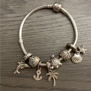 Pandora Bracelet Beach Theme authentic